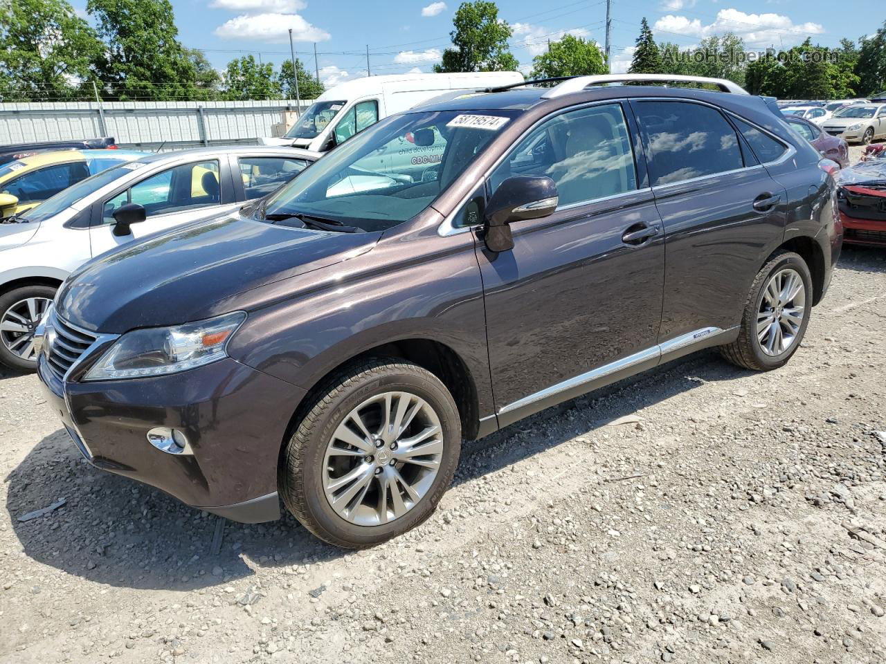 2013 Lexus Rx 450 Черный vin: JTJBC1BA3D2064357