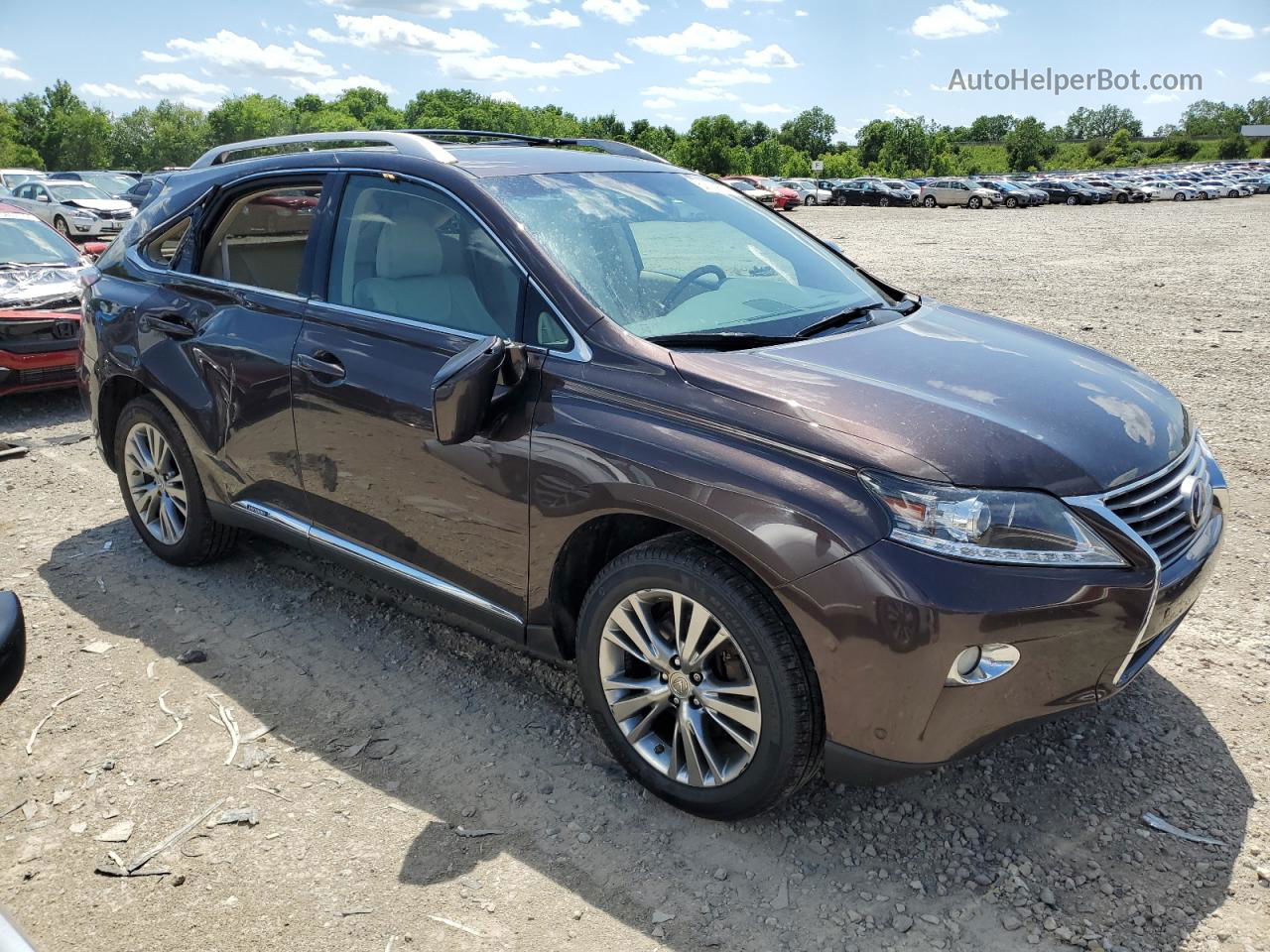 2013 Lexus Rx 450 Черный vin: JTJBC1BA3D2064357