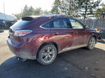 2013 Lexus Rx 450 Burgundy vin: JTJBC1BA3D2066271