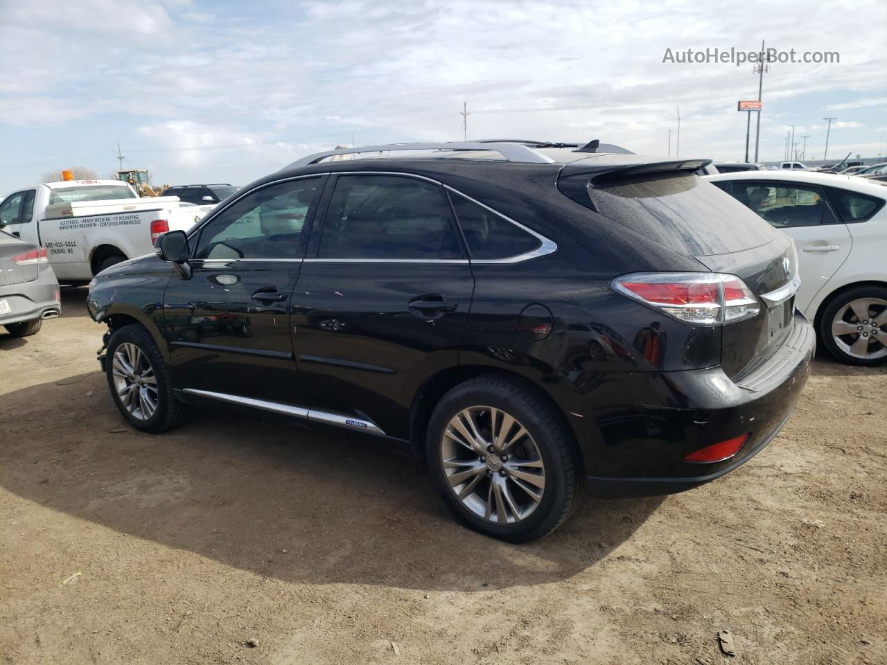 2013 Lexus Rx 450 Black vin: JTJBC1BA4D2445084