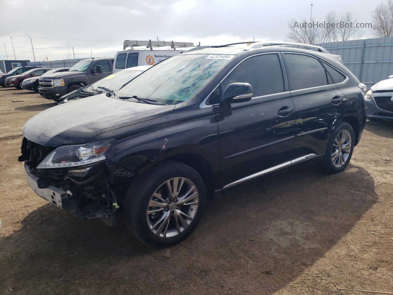 2013 Lexus Rx 450 Black vin: JTJBC1BA4D2445084