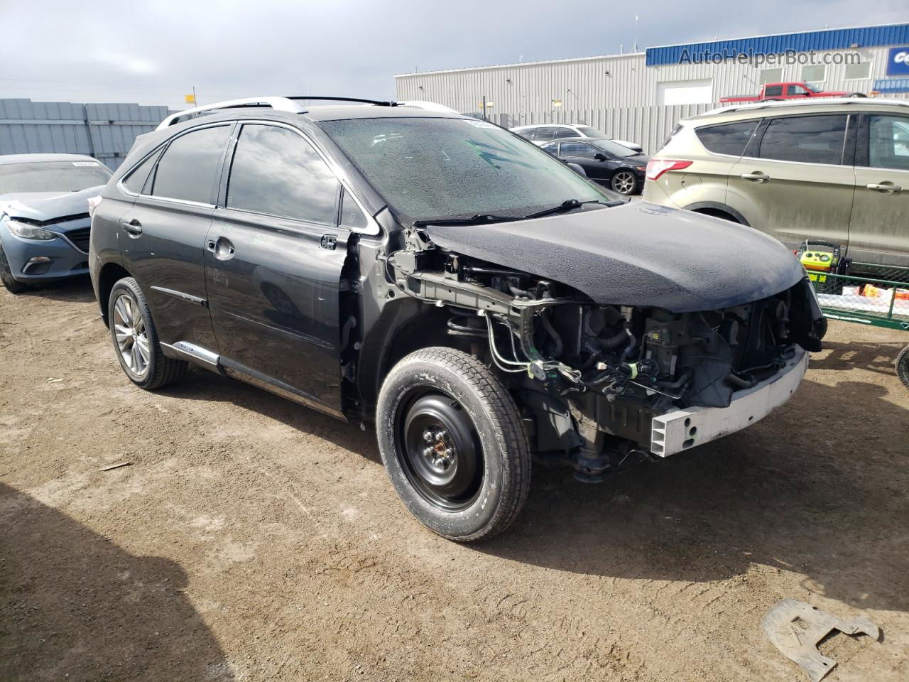 2013 Lexus Rx 450 Black vin: JTJBC1BA4D2445084