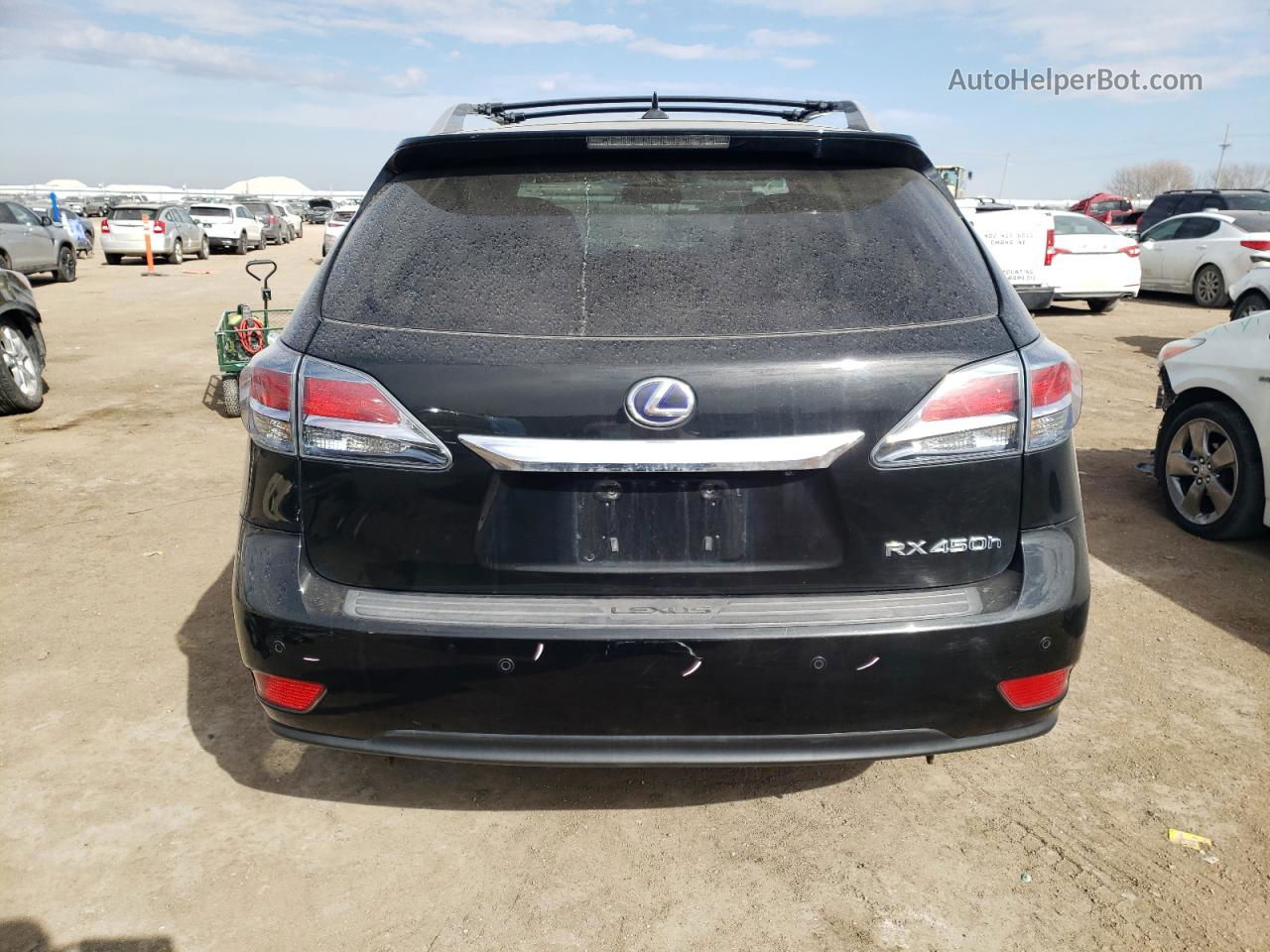 2013 Lexus Rx 450 Black vin: JTJBC1BA4D2445084