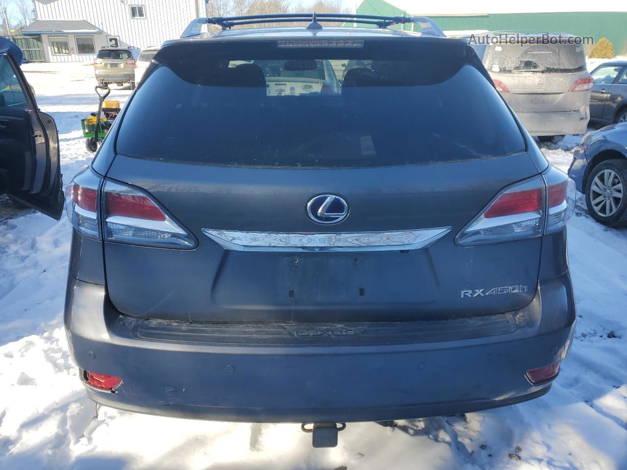 2013 Lexus Rx 450 Gray vin: JTJBC1BA6D2063901