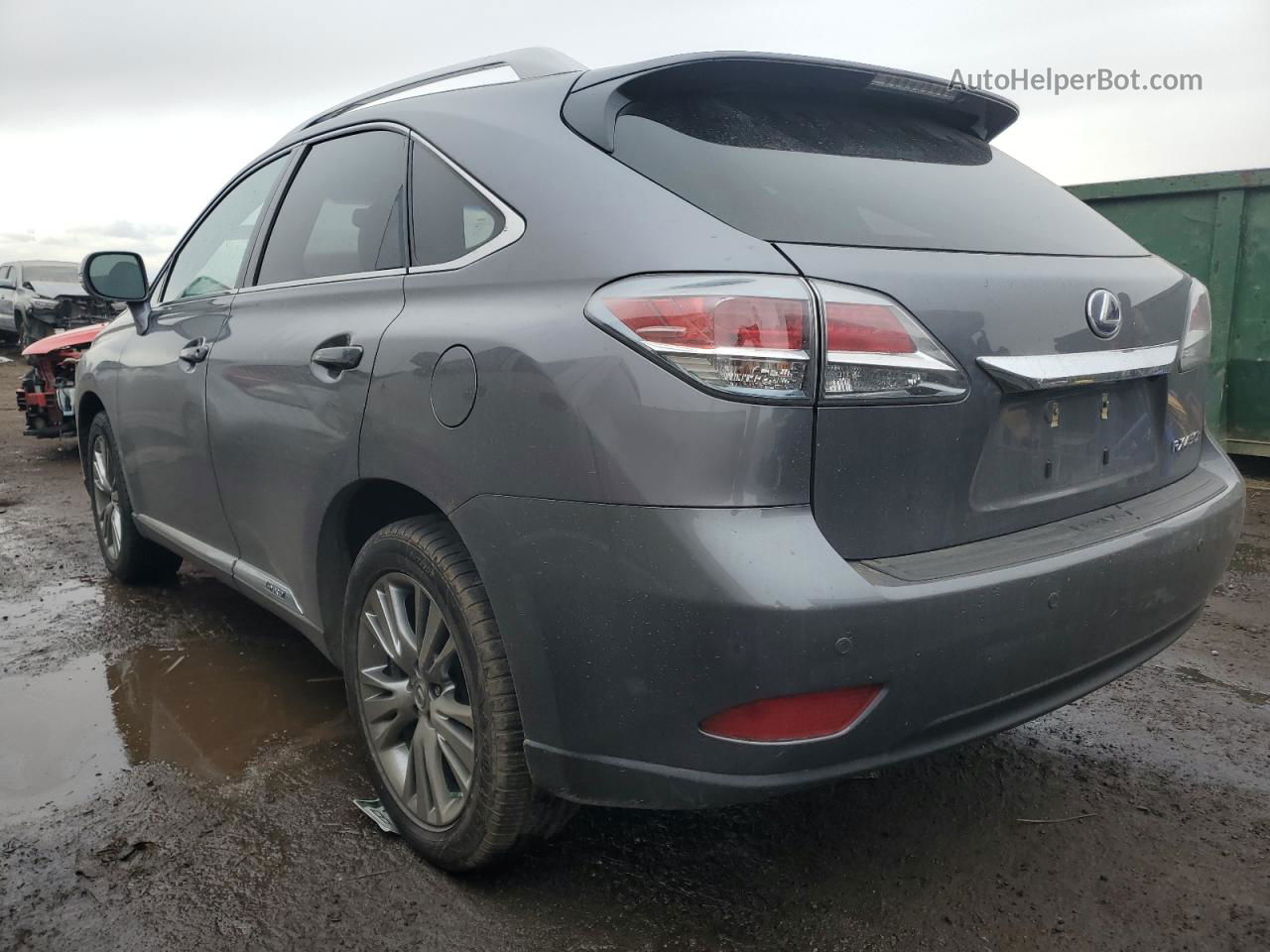 2013 Lexus Rx 450 Gray vin: JTJBC1BA6D2065048