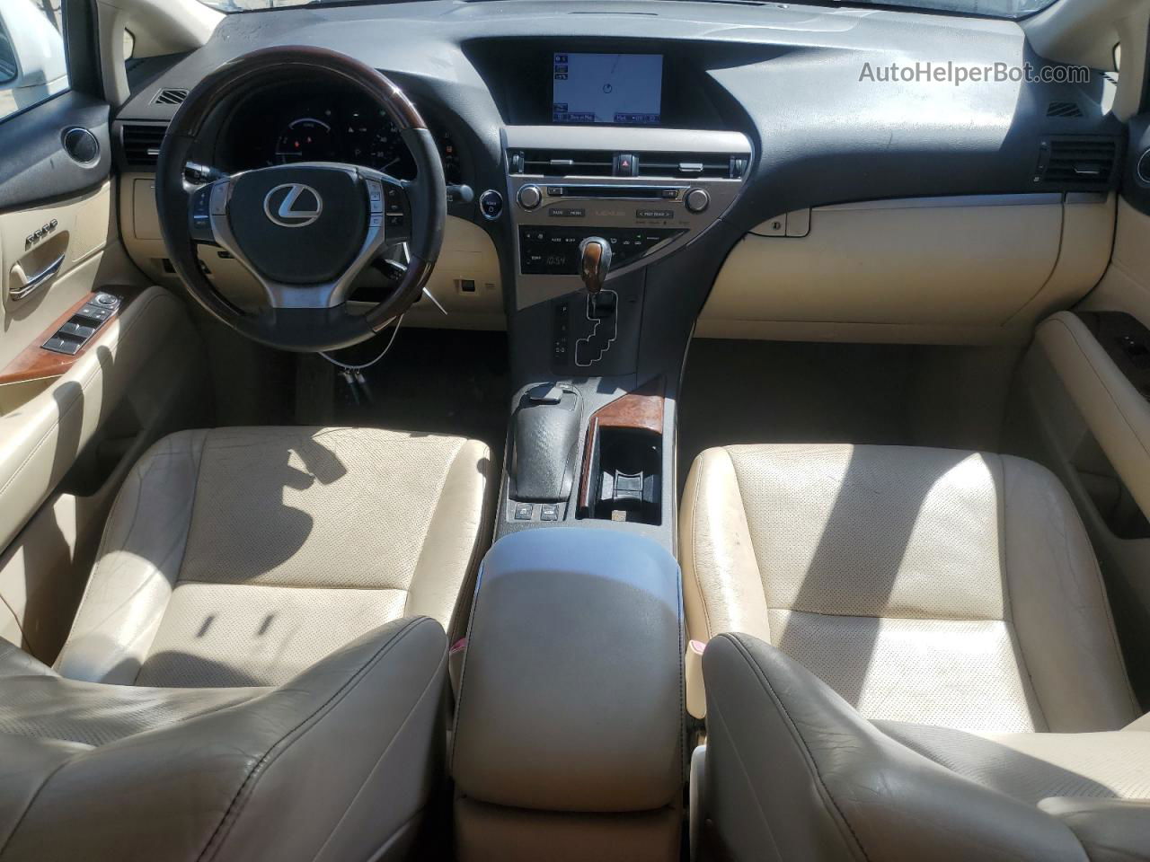 2013 Lexus Rx 450 Белый vin: JTJBC1BA7D2058223