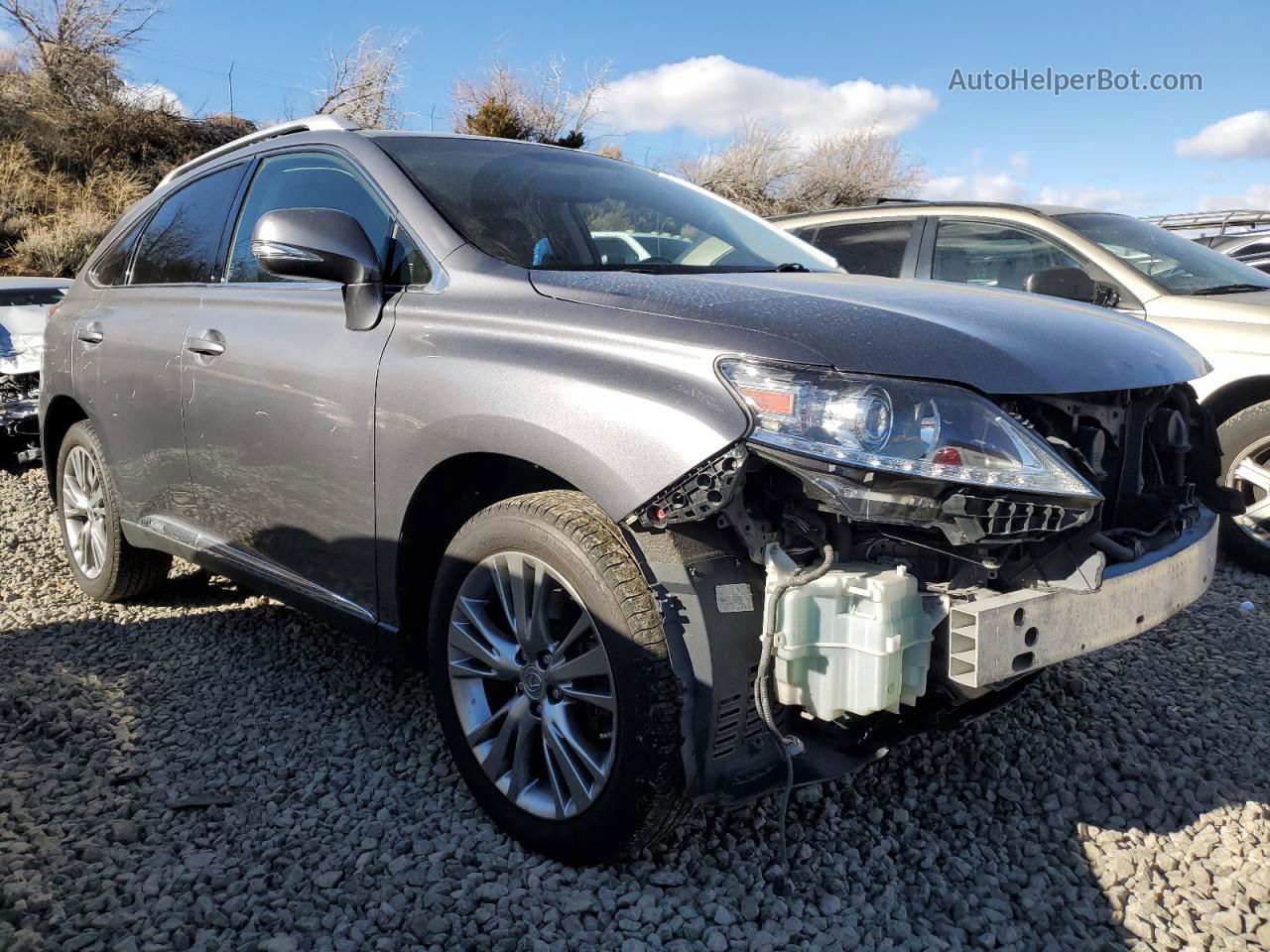 2013 Lexus Rx 450 Gray vin: JTJBC1BA7D2060246