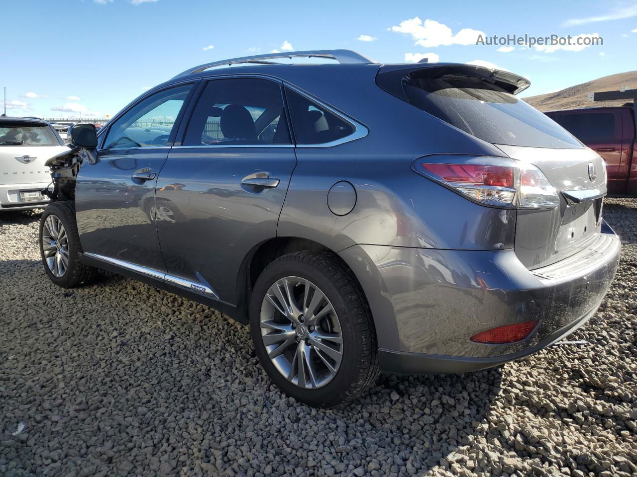 2013 Lexus Rx 450 Gray vin: JTJBC1BA7D2060246