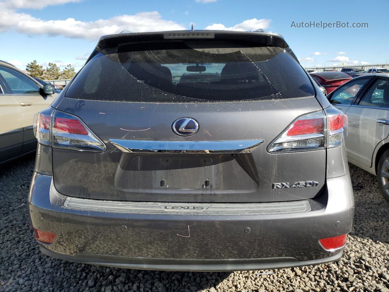 2013 Lexus Rx 450 Gray vin: JTJBC1BA7D2060246