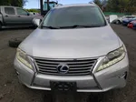 2013 Lexus Rx 450 Silver vin: JTJBC1BA7D2062899