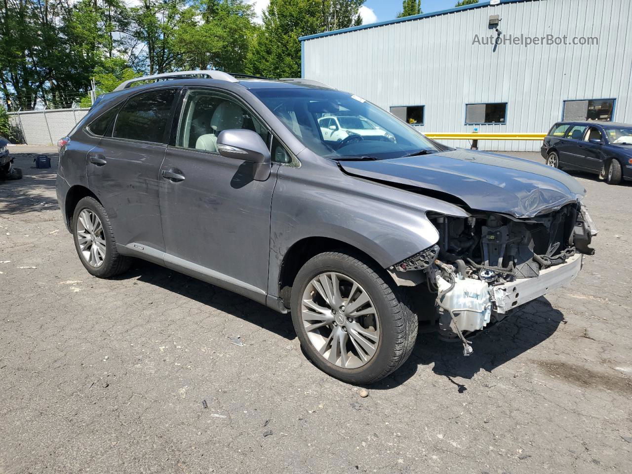 2013 Lexus Rx 450 Silver vin: JTJBC1BA7D2443099