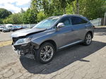 2013 Lexus Rx 450 Silver vin: JTJBC1BA7D2443099