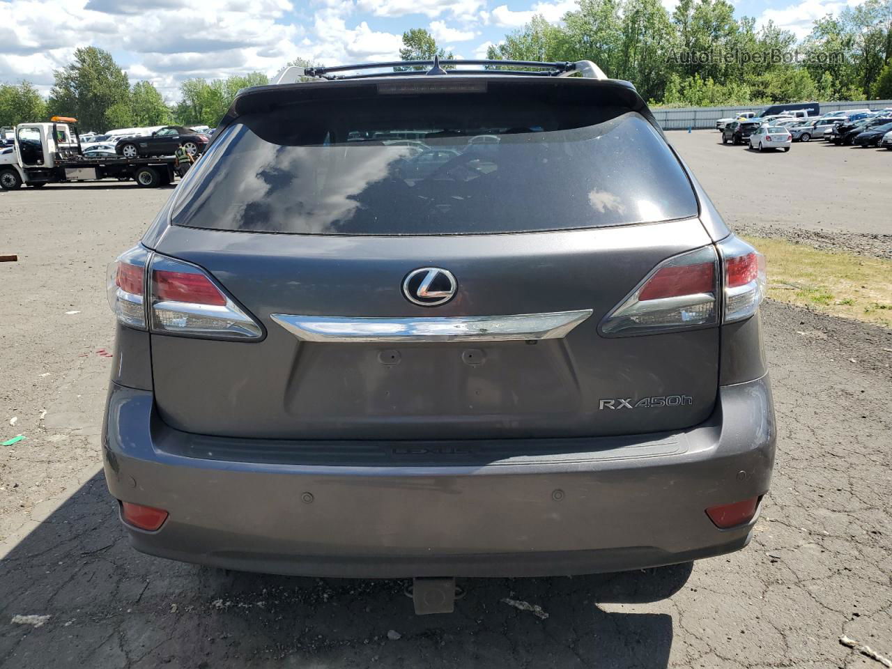 2013 Lexus Rx 450 Silver vin: JTJBC1BA7D2443099