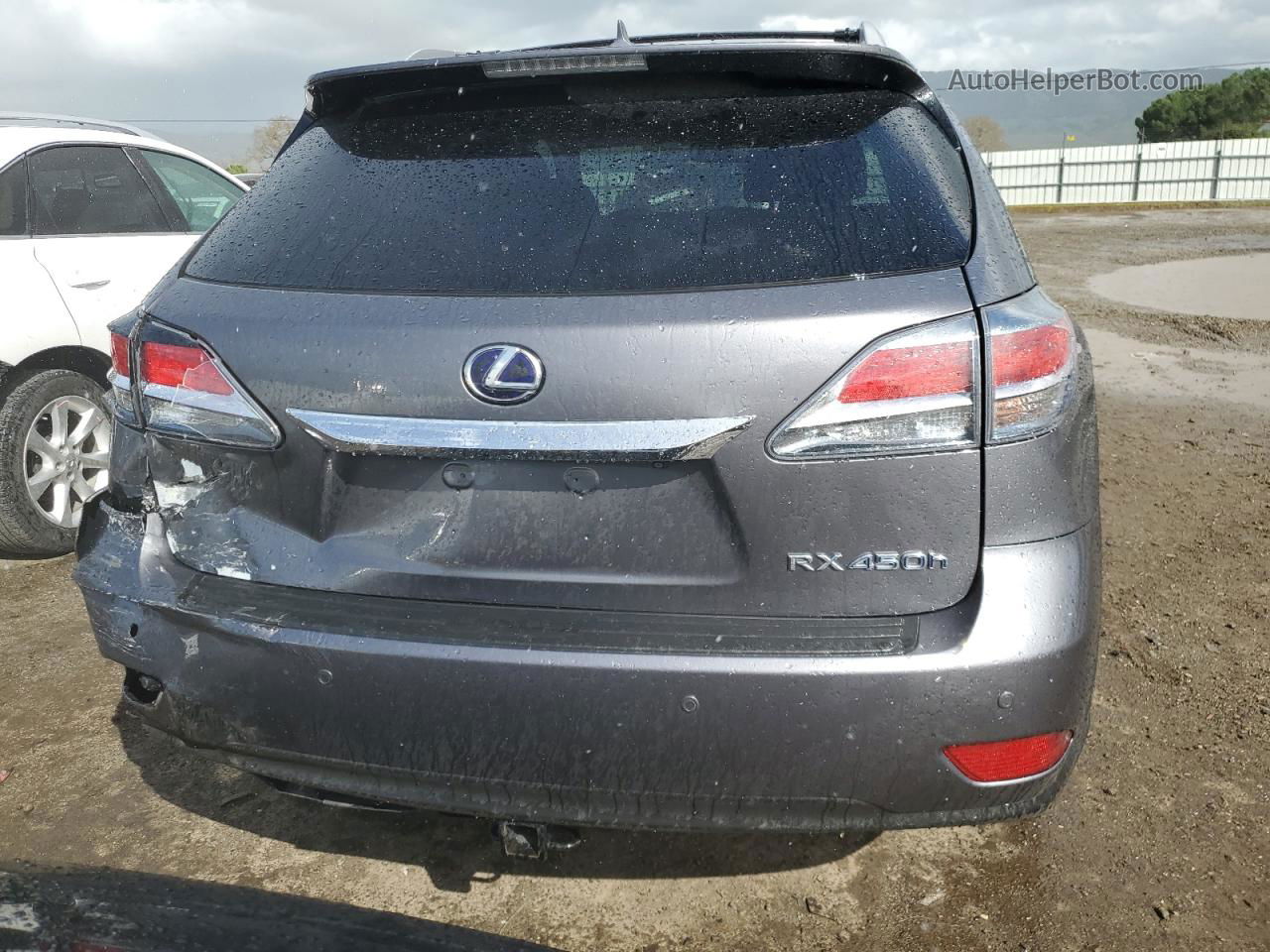 2013 Lexus Rx 450 Gray vin: JTJBC1BA8D2058814