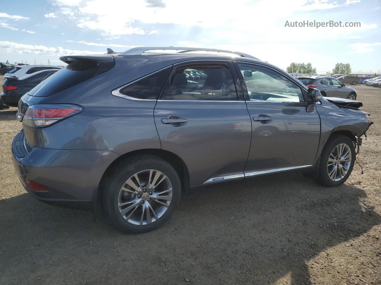 2013 Lexus Rx 450 Gray vin: JTJBC1BA8D2441720