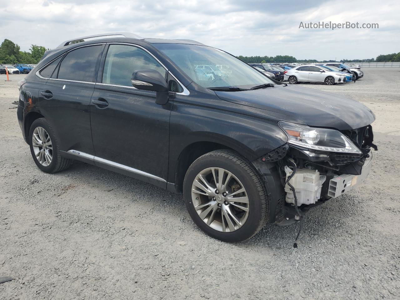 2013 Lexus Rx 450 Black vin: JTJBC1BA8D2450935