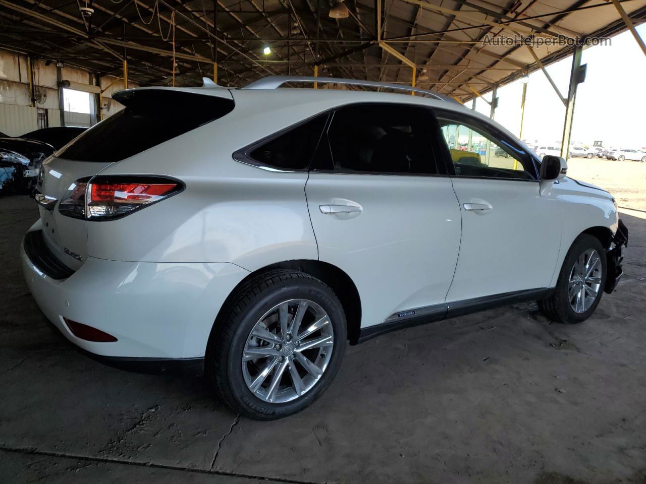 2013 Lexus Rx 450 Белый vin: JTJBC1BA9D2059583