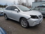 2013 Lexus Rx 450 Silver vin: JTJBC1BA9D2064167