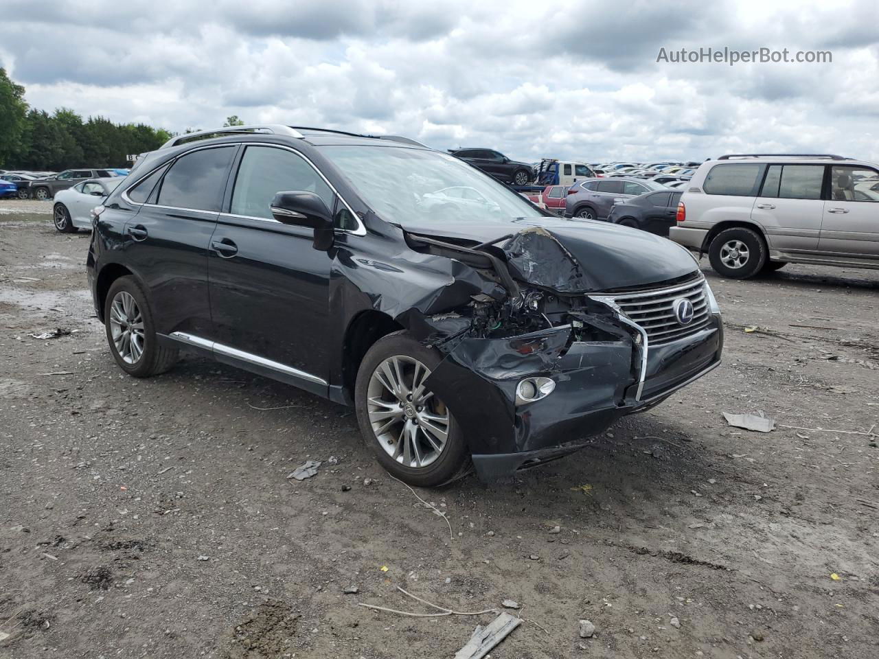 2013 Lexus Rx 450 Black vin: JTJBC1BA9D2065285