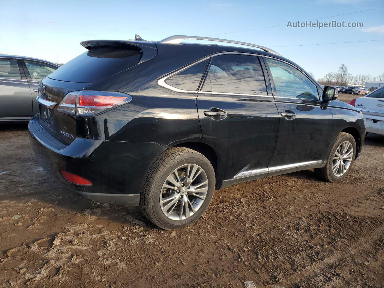 2013 Lexus Rx 450 Черный vin: JTJBC1BAXD2449074