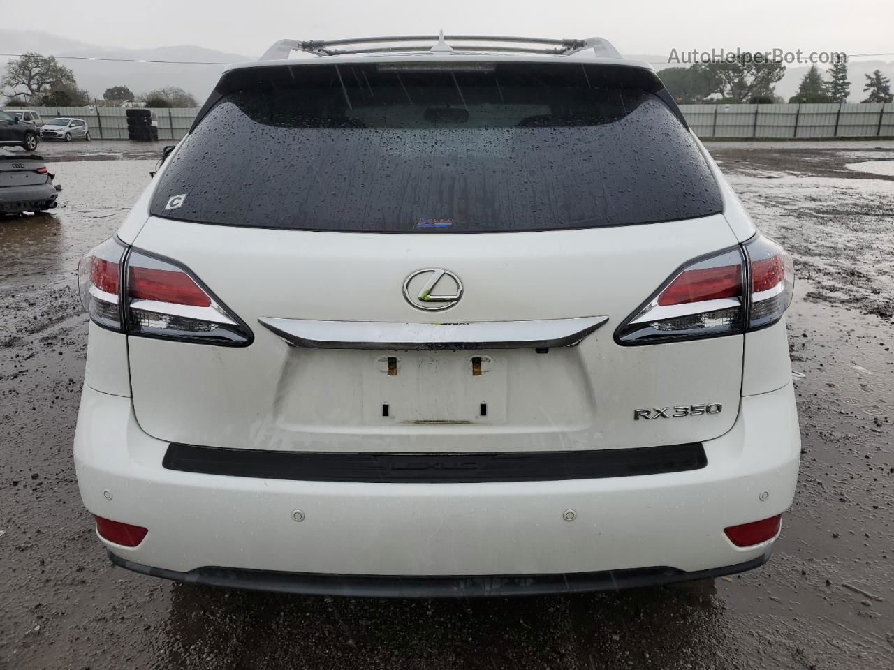 2013 Lexus Rx 350 Base White vin: JTJBK1BA0D2026944