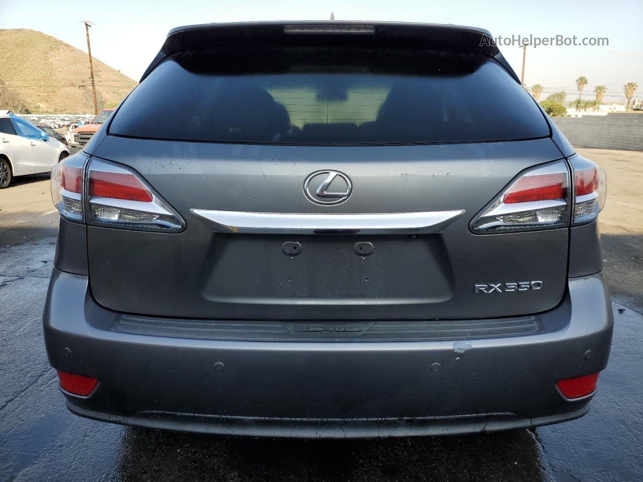 2013 Lexus Rx 350 Base Gray vin: JTJBK1BA1D2021798