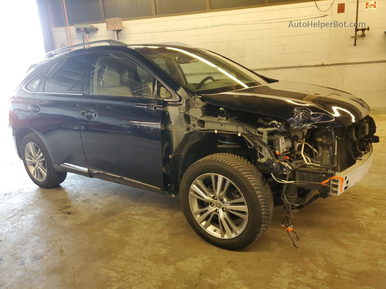 2015 Lexus Rx 350 Base Blue vin: JTJBK1BA1F2473138