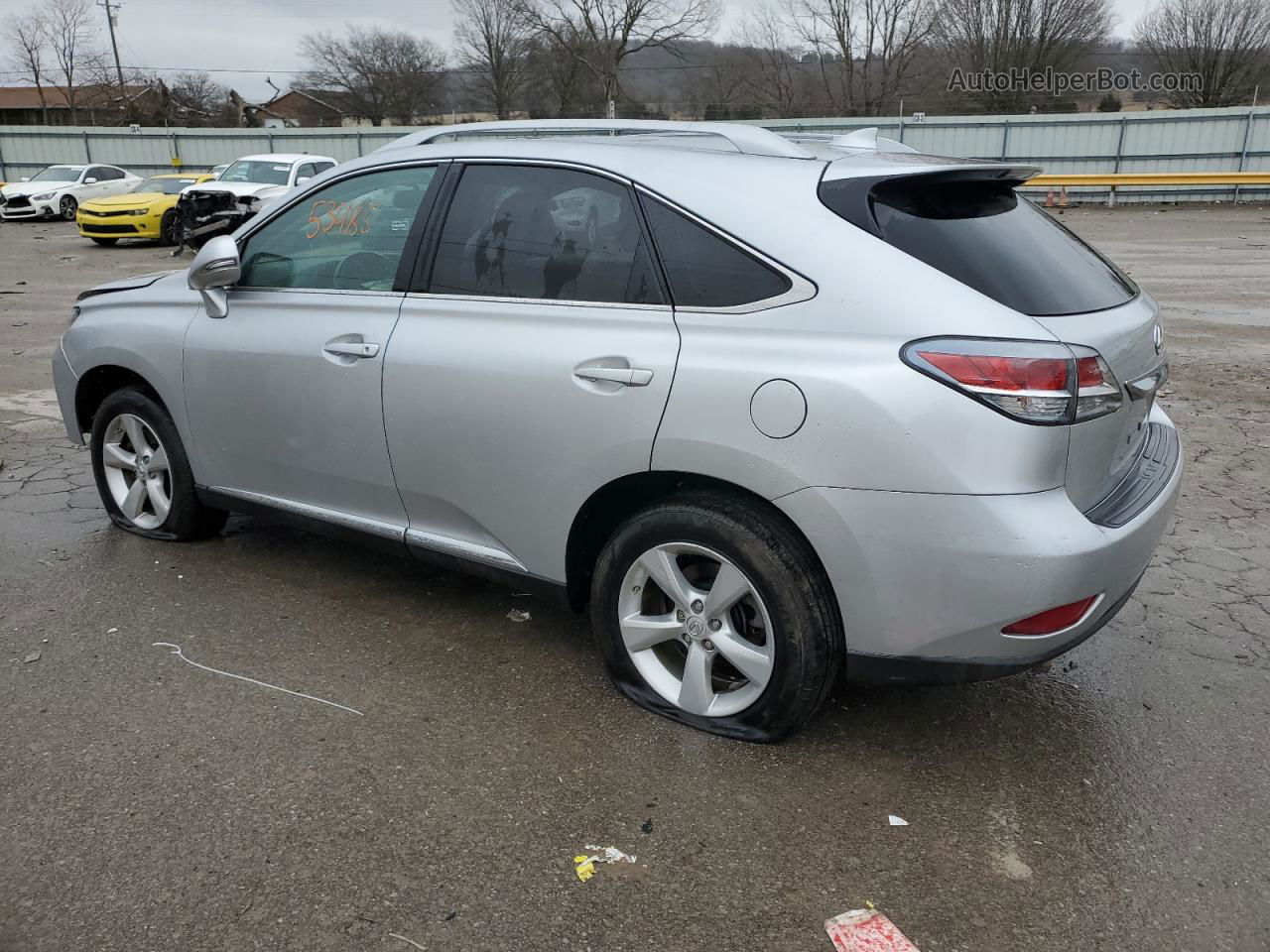 2015 Lexus Rx 350 Base Серебряный vin: JTJBK1BA2F2468188