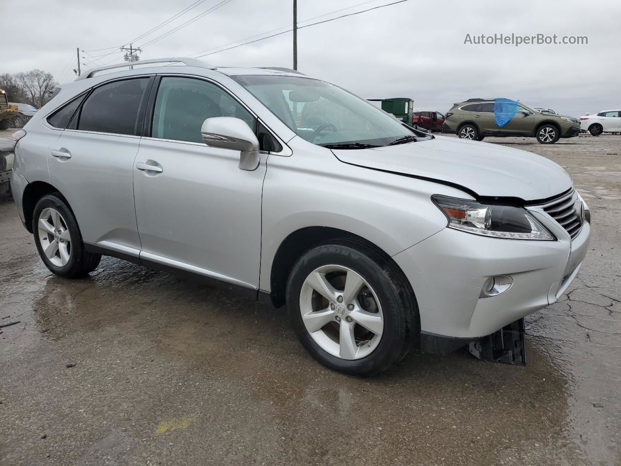 2015 Lexus Rx 350 Base Silver vin: JTJBK1BA2F2468188