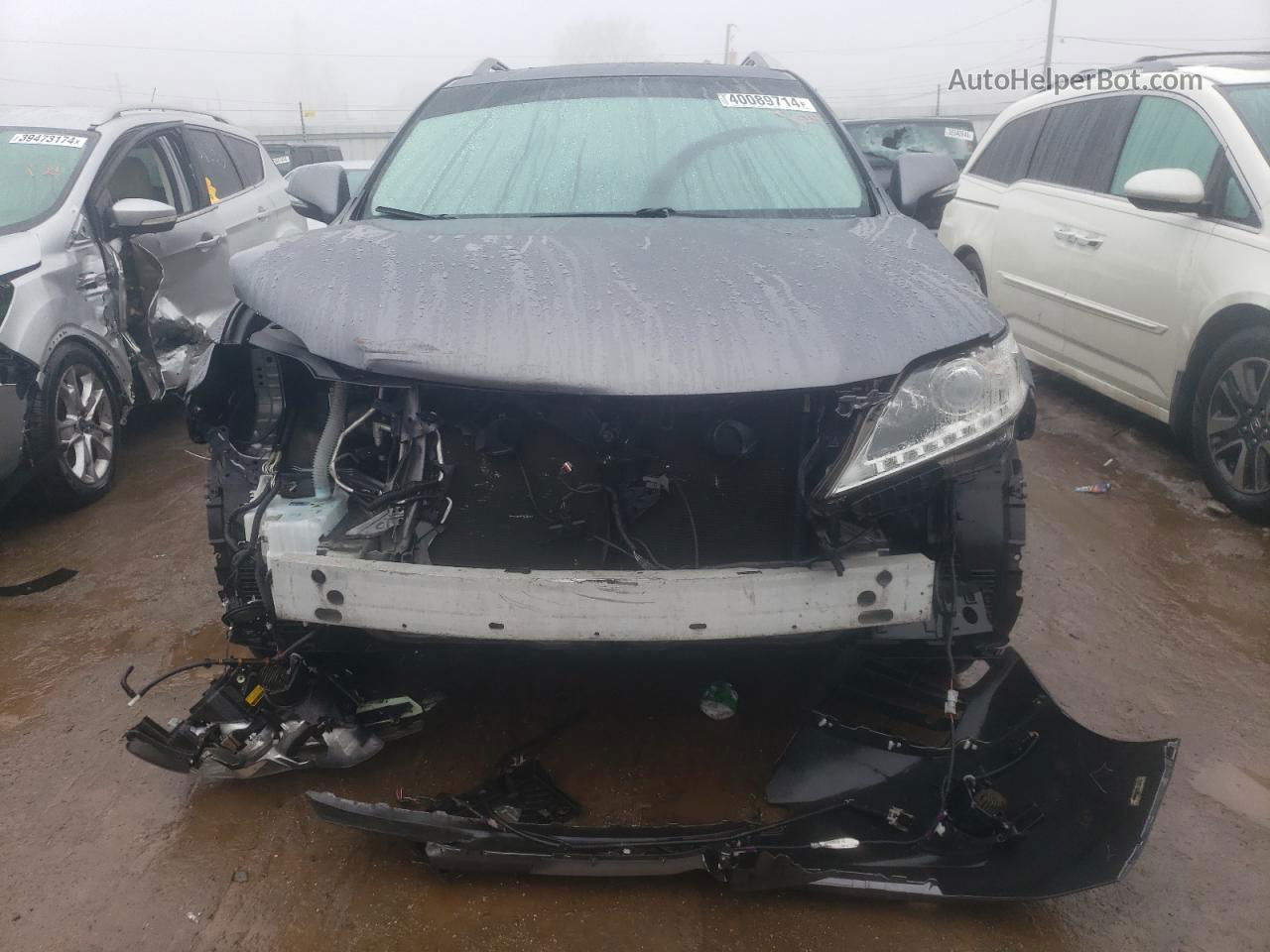 2015 Lexus Rx 350 Base Угольный vin: JTJBK1BA2F2472015