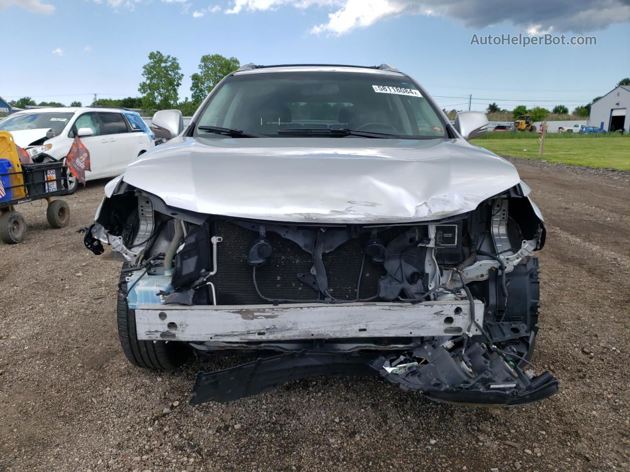 2013 Lexus Rx 350 Base Silver vin: JTJBK1BA3D2032771