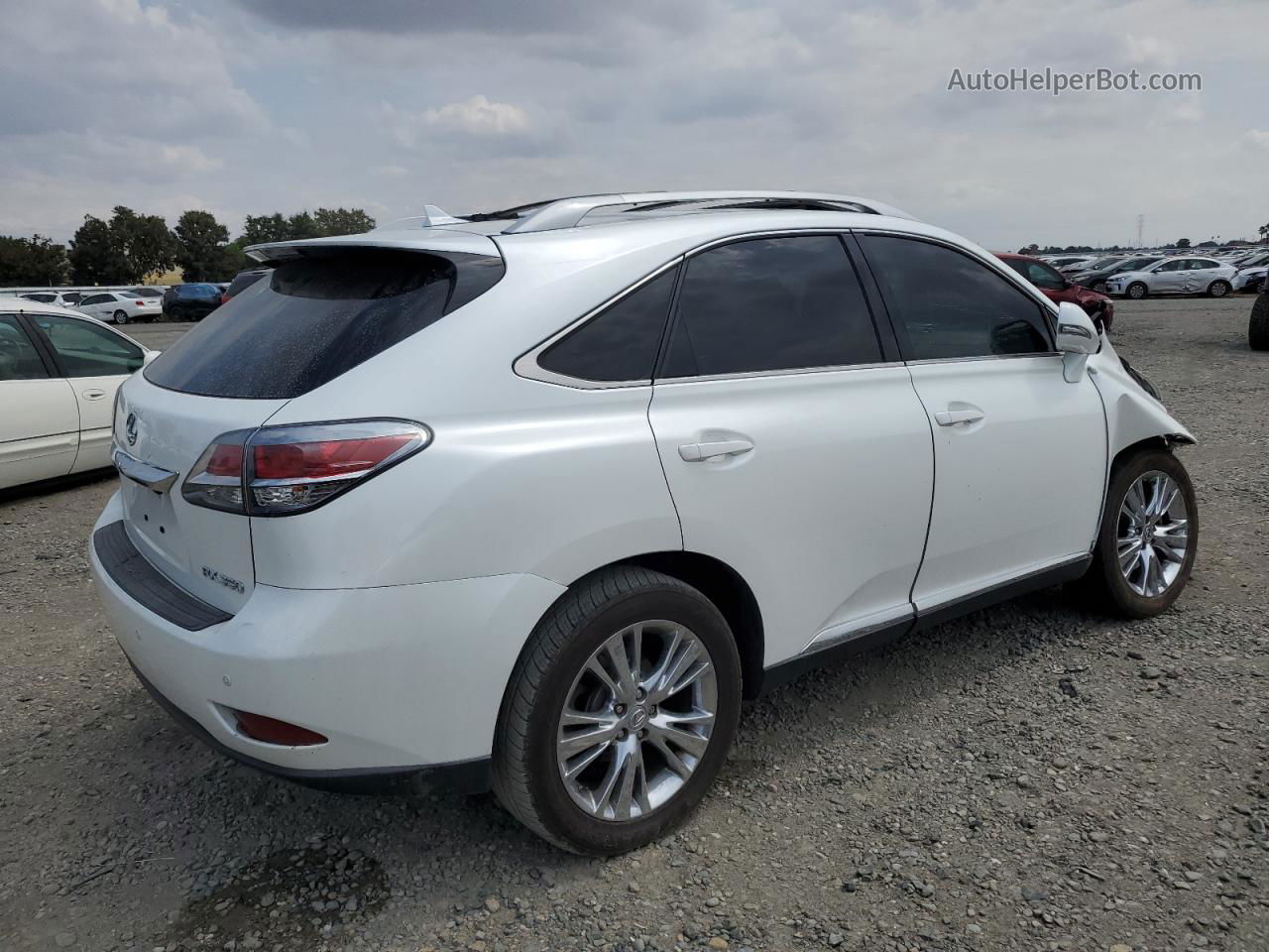 2013 Lexus Rx 350 Base White vin: JTJBK1BA3D2456662