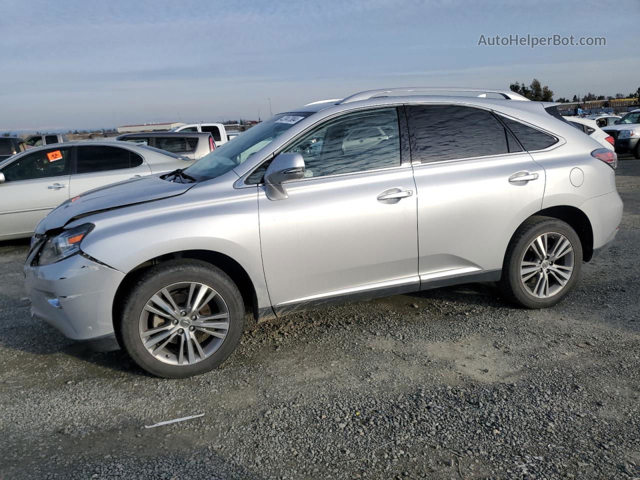 2015 Lexus Rx 350 Base Silver vin: JTJBK1BA4F2476373