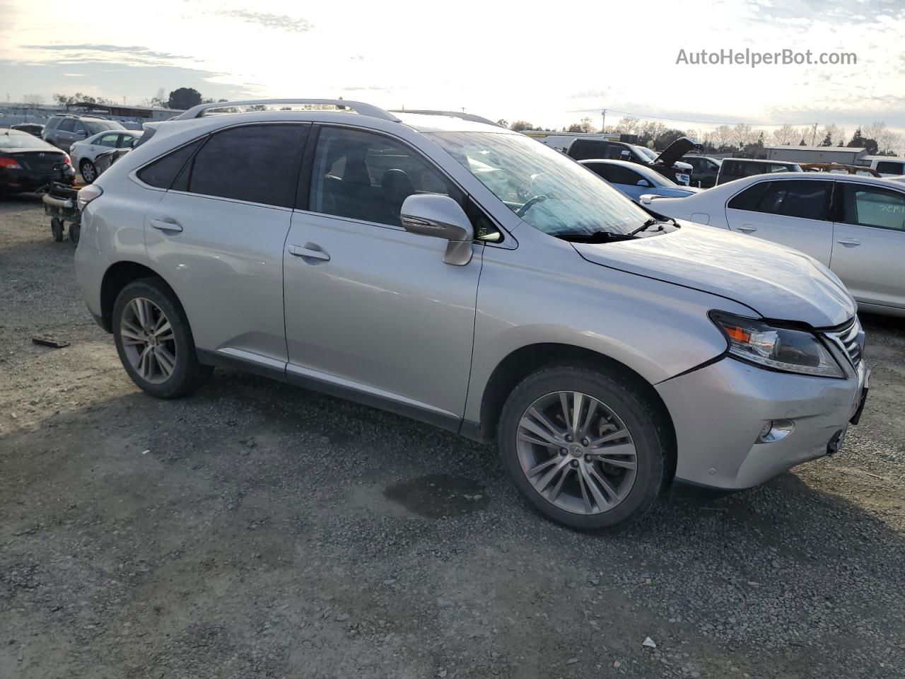 2015 Lexus Rx 350 Base Silver vin: JTJBK1BA4F2476373