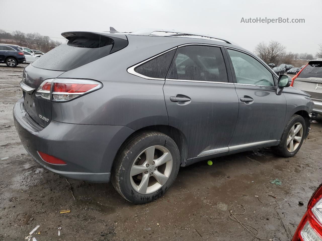 2013 Lexus Rx 350 Base Gray vin: JTJBK1BA6D2458888