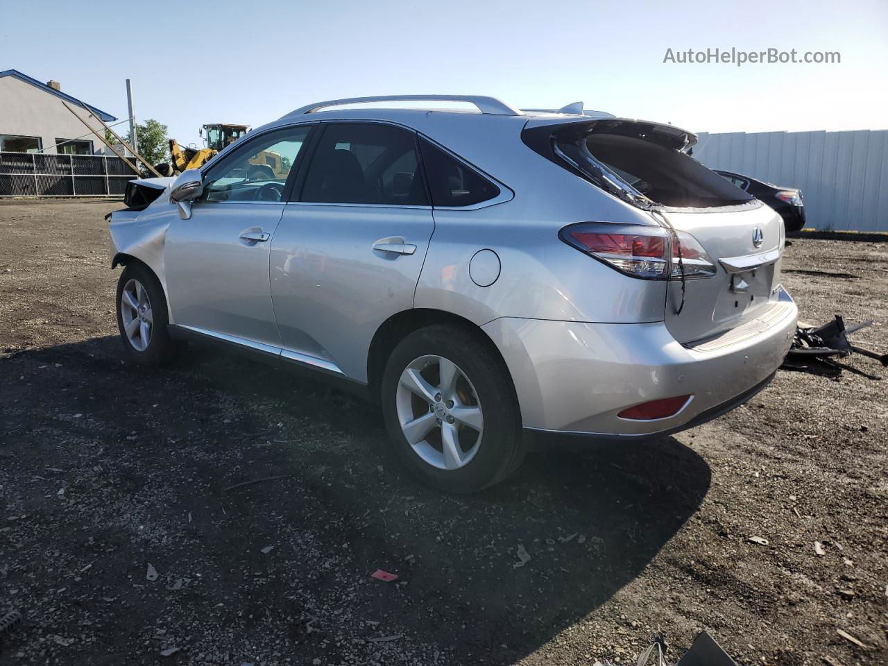 2015 Lexus Rx 350 Base Silver vin: JTJBK1BA6F2470123