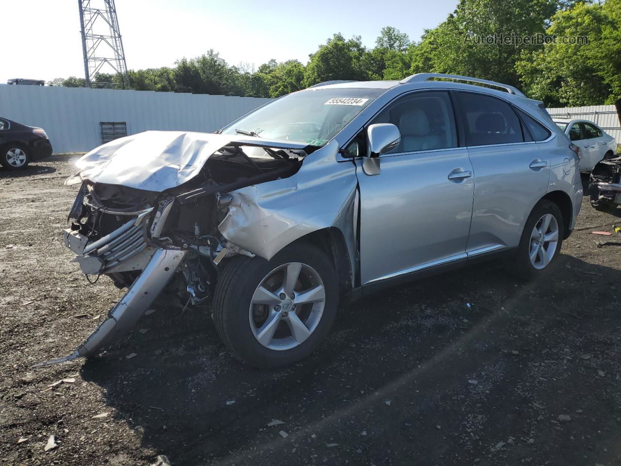 2015 Lexus Rx 350 Base Silver vin: JTJBK1BA6F2470123