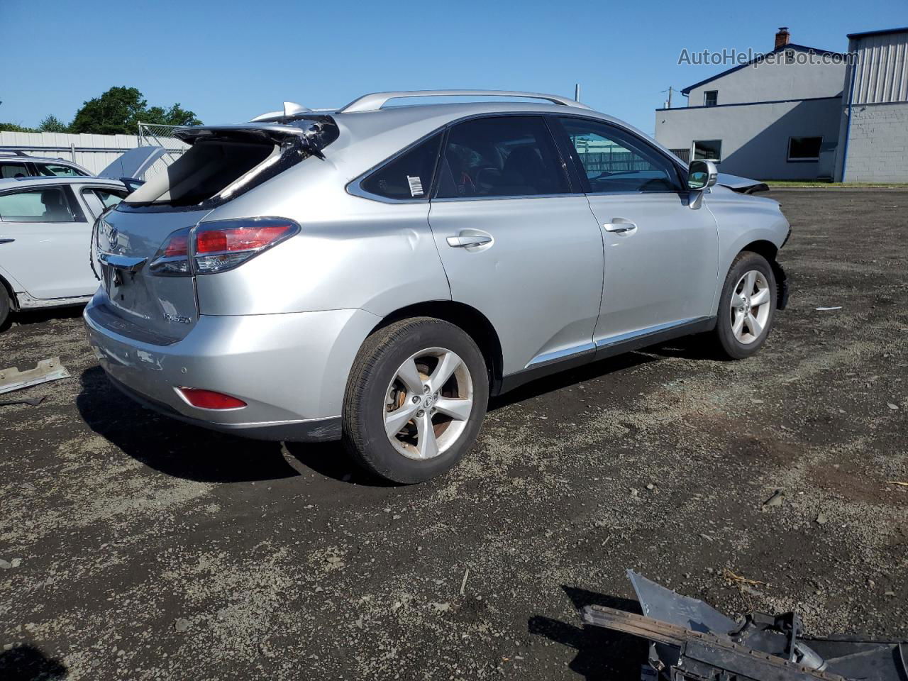 2015 Lexus Rx 350 Base Silver vin: JTJBK1BA6F2470123