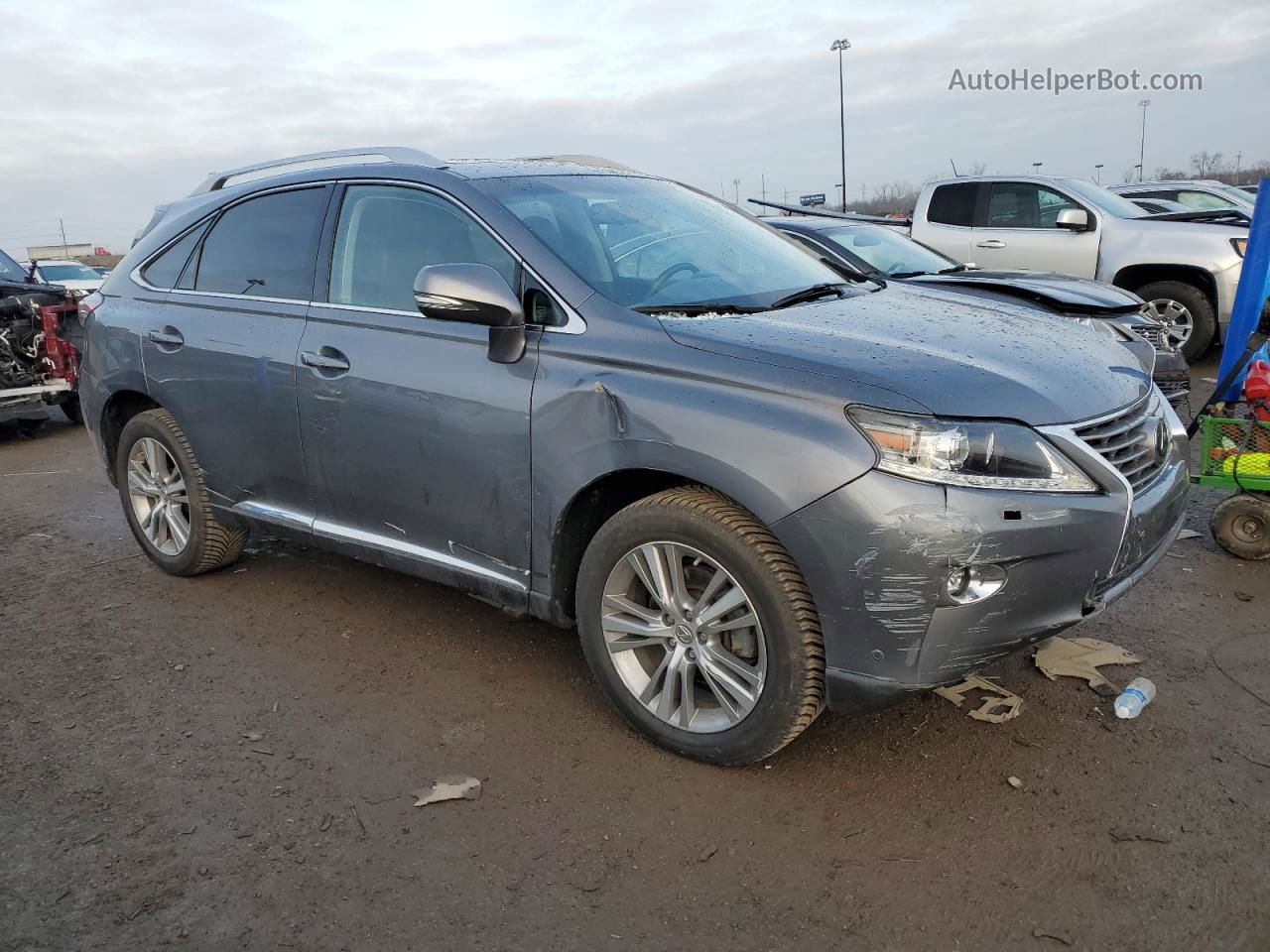 2015 Lexus Rx 350 Base Серый vin: JTJBK1BA7F2472737