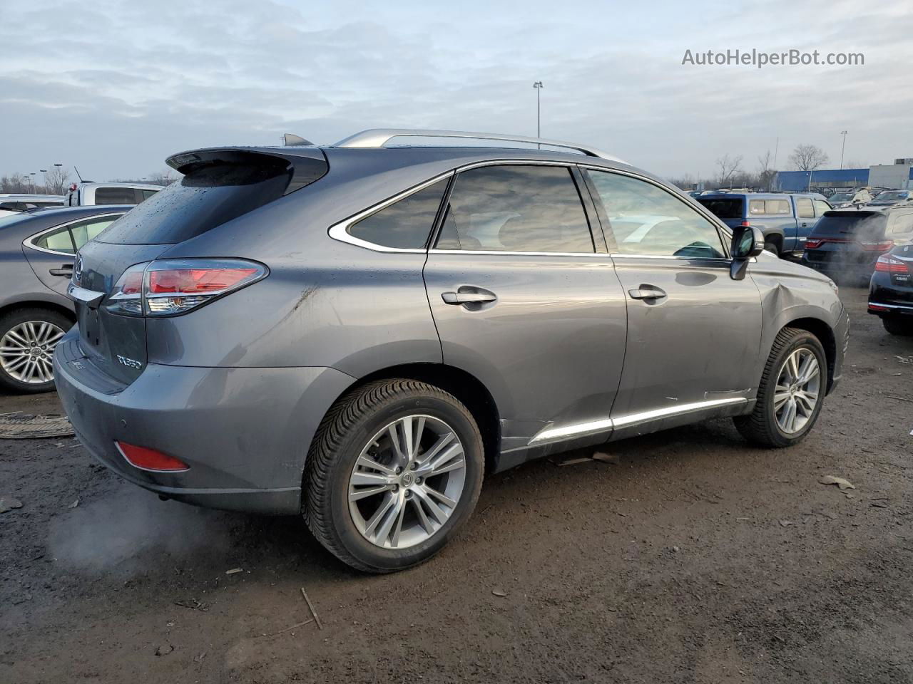 2015 Lexus Rx 350 Base Серый vin: JTJBK1BA7F2472737