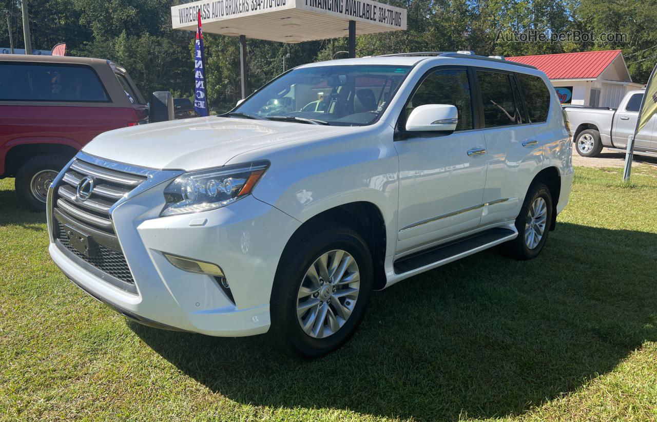 2015 Lexus Gx 460 White vin: JTJBM7FX0F5094254