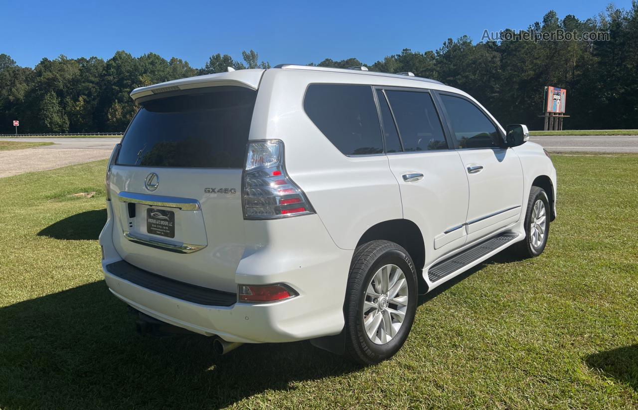 2015 Lexus Gx 460 White vin: JTJBM7FX0F5094254