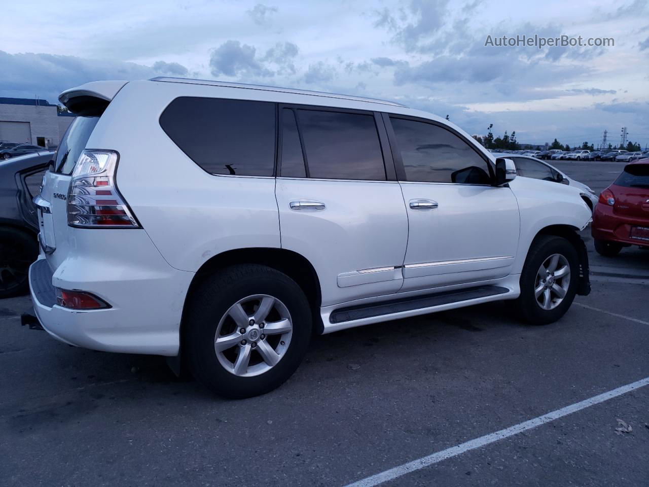 2015 Lexus Gx 460 White vin: JTJBM7FX0F5108914