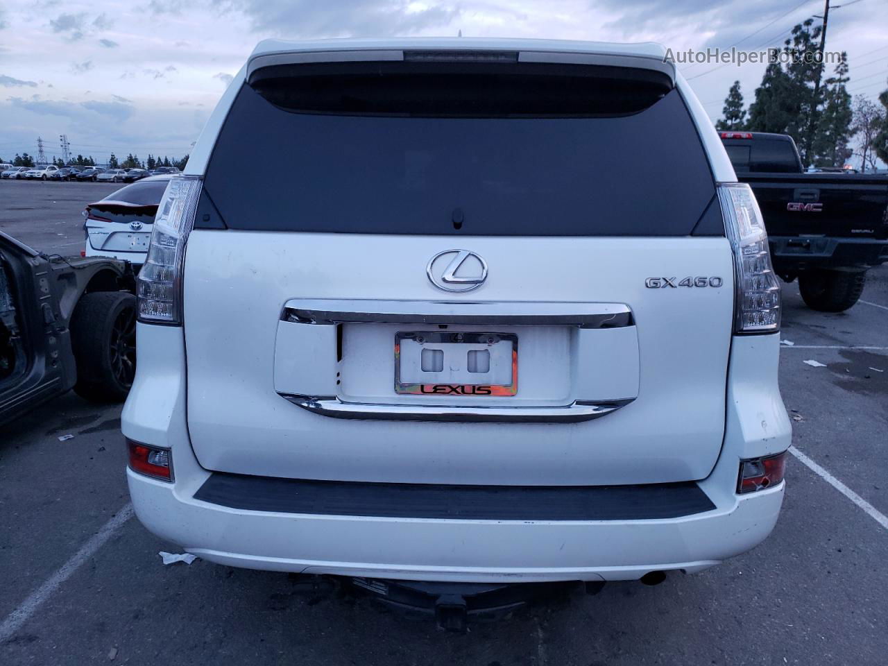 2015 Lexus Gx 460 White vin: JTJBM7FX0F5108914