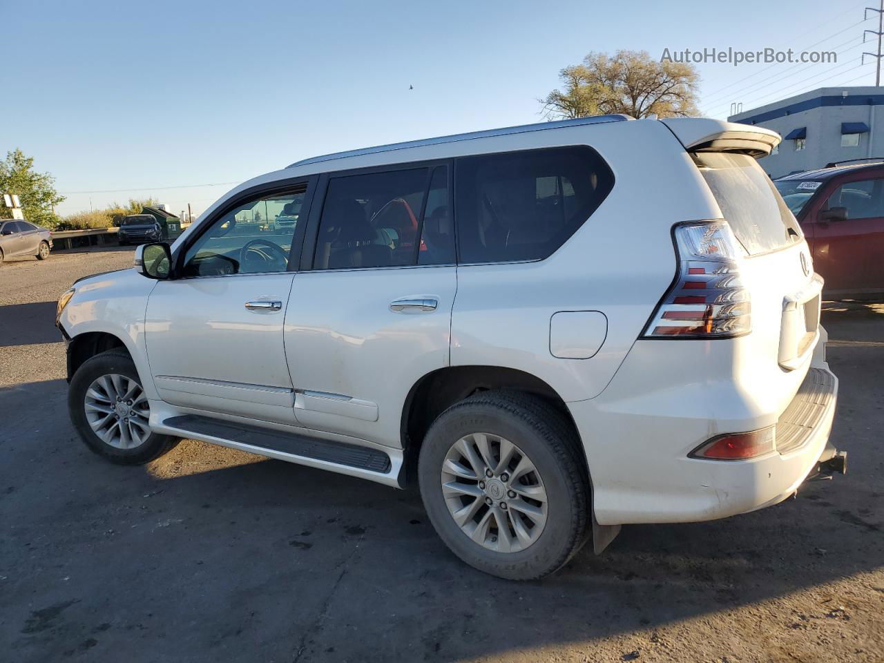 2015 Lexus Gx 460 White vin: JTJBM7FX0F5112994