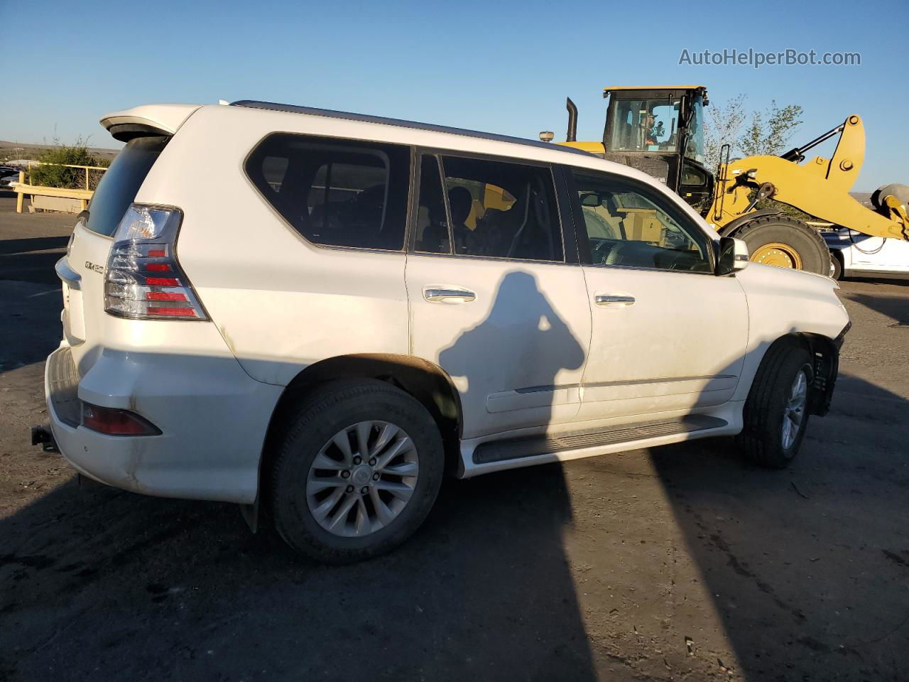 2015 Lexus Gx 460 White vin: JTJBM7FX0F5112994