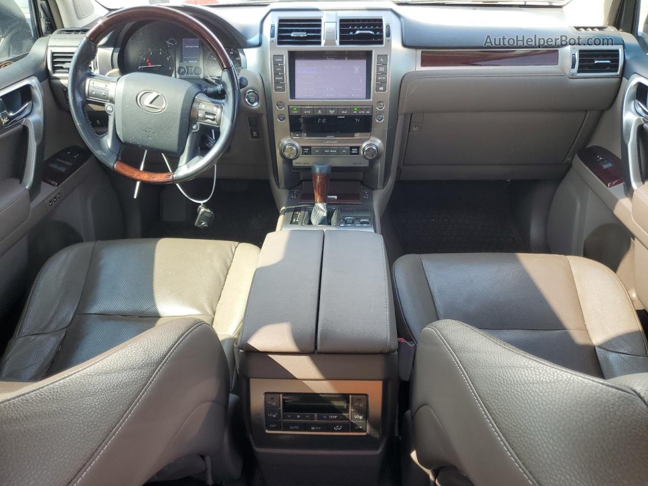 2015 Lexus Gx 460 White vin: JTJBM7FX0F5119766