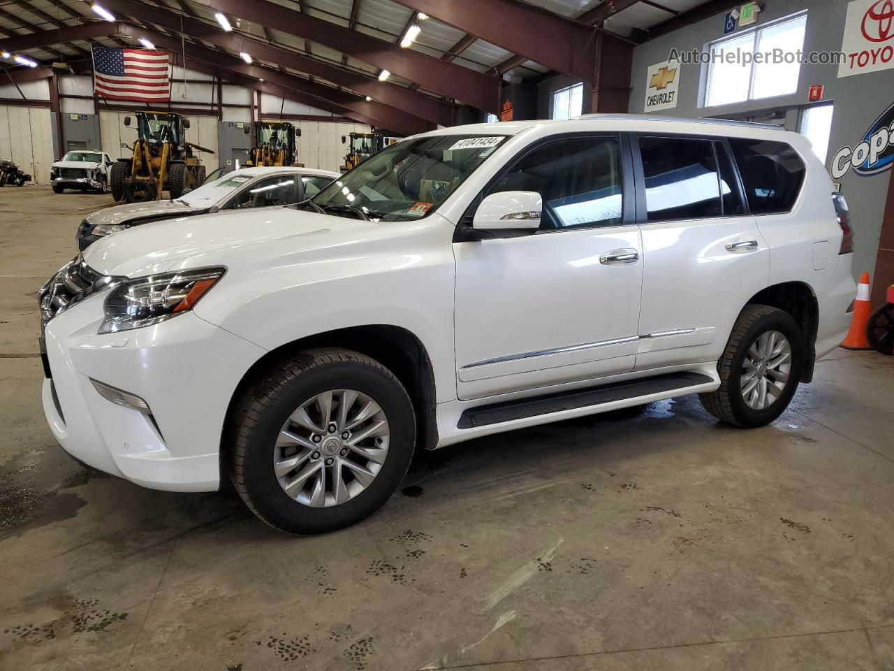 2015 Lexus Gx 460 White vin: JTJBM7FX0F5120111