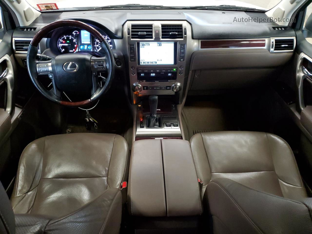 2015 Lexus Gx 460 Белый vin: JTJBM7FX0F5120111