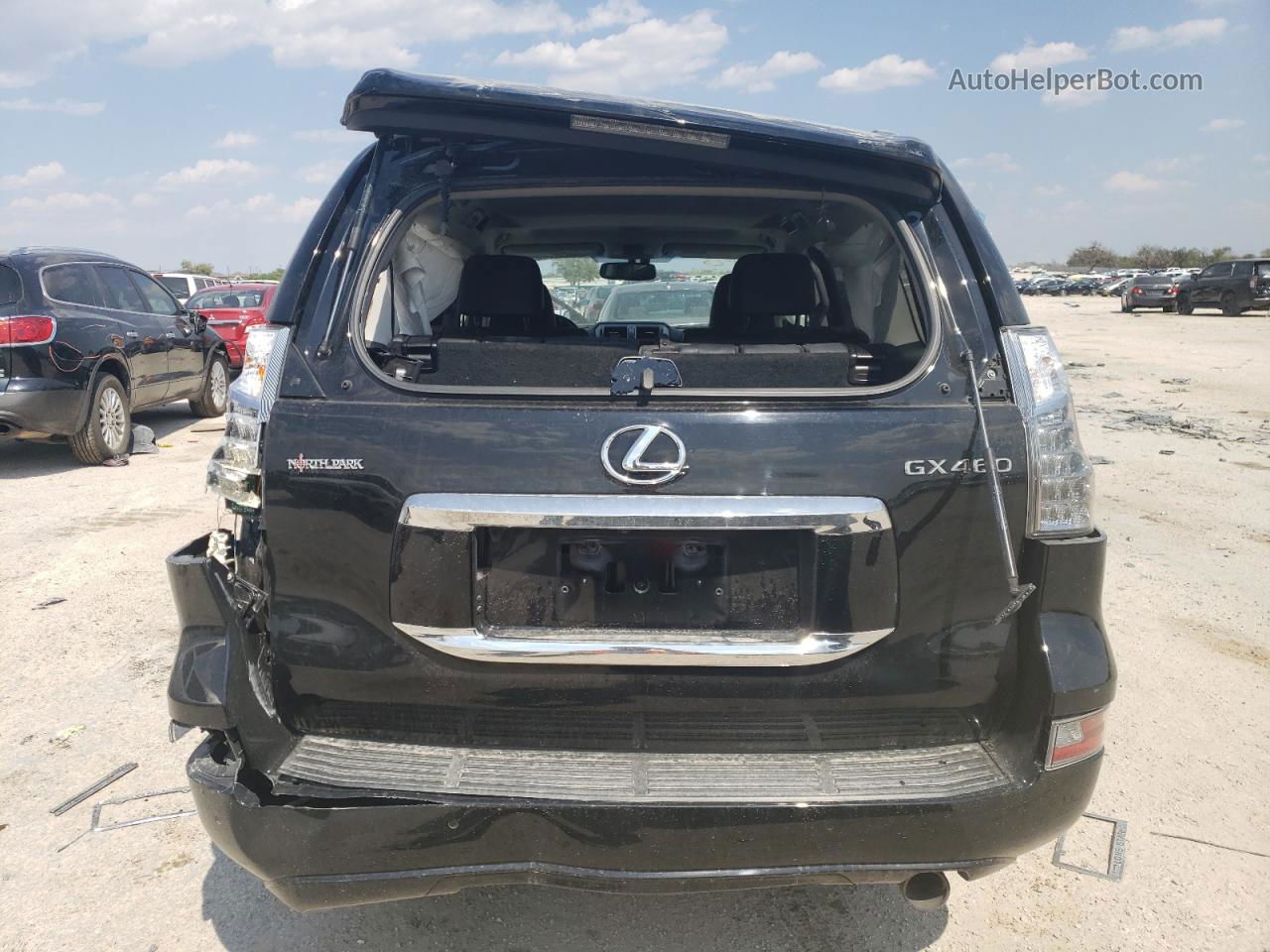 2017 Lexus Gx 460 Черный vin: JTJBM7FX0H5157601